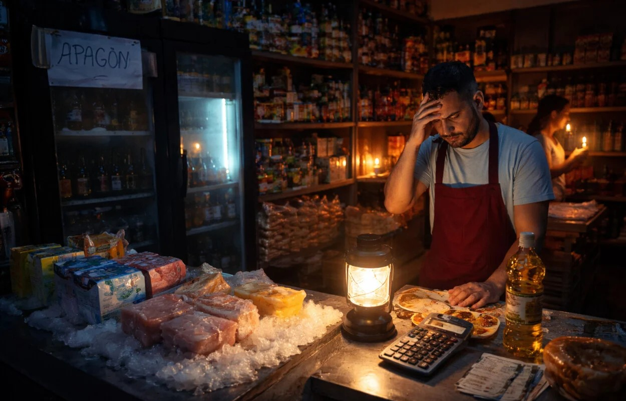 Dicen Mipymes perdieron 300 millones de pesos por apagón imagen