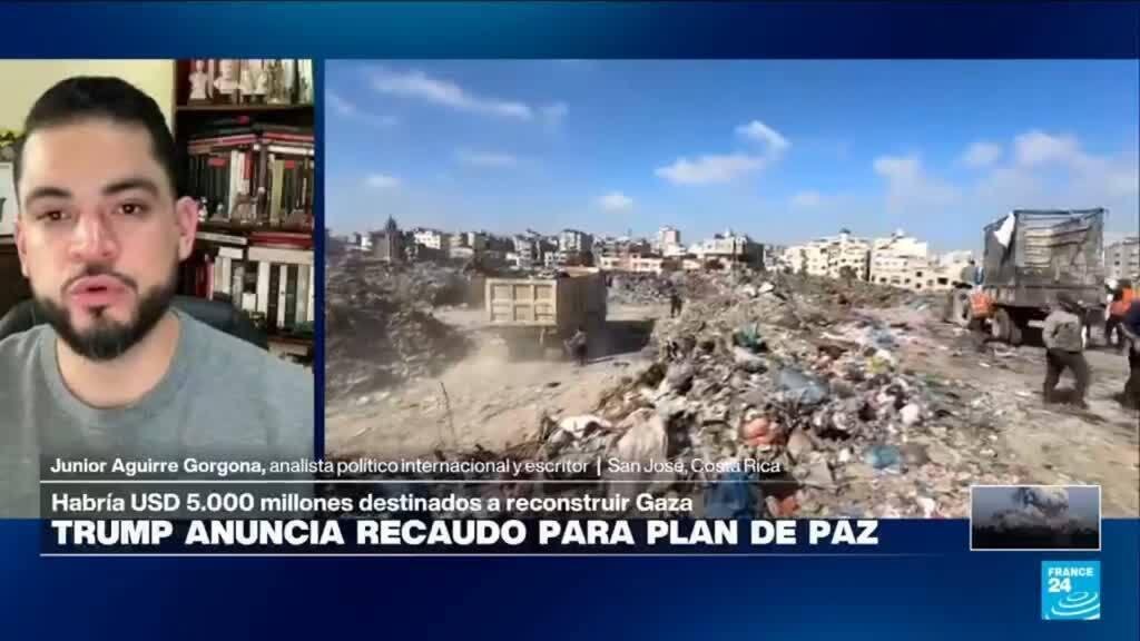 Junior Aguirre Gorgona: "Uno de los objetivos de la Junta de Paz de Trump en Gaza es apartar a Irán"