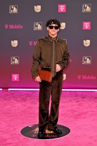 MIAMI, FLORIDA - FEBRUARY 19: Xavi attends Univision's 38th Premio Lo Nuestro at Kaseya Center on February 19, 2026 in Miami, Florida. (Photo by Ivan Apfel/Getty Images)