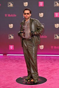 MIAMI, FLORIDA - FEBRUARY 19: De La Ghetto attends Univision's 38th Premio Lo Nuestro at Kaseya Center on February 19, 2026 in Miami, Florida. (Photo by Ivan Apfel/Getty Images)