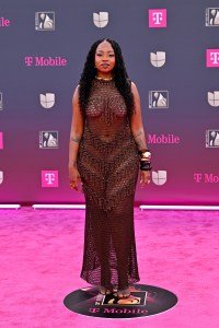 MIAMI, FLORIDA - FEBRUARY 19: Goyo attends Univision's 38th Premio Lo Nuestro at Kaseya Center on February 19, 2026 in Miami, Florida. (Photo by Ivan Apfel/Getty Images)