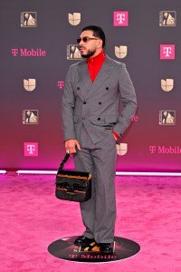 MIAMI, FLORIDA - FEBRUARY 19: Ryan Castro attends Univision's 38th Premio Lo Nuestro at Kaseya Center on February 19, 2026 in Miami, Florida. (Photo by Ivan Apfel/Getty Images)