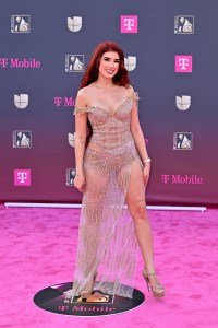 MIAMI, FLORIDA - FEBRUARY 19: Nicole Garcia attends Univision's 38th Premio Lo Nuestro at Kaseya Center on February 19, 2026 in Miami, Florida. (Photo by Ivan Apfel/Getty Images)