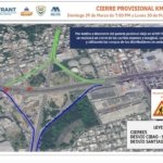 Anuncian desvío por retiro del viejo puente peatonal en el Kilómetro 9