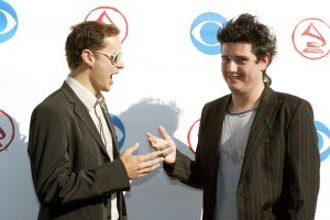 LOS ANGELES - SEPTEMBER 1: Musicians Plastilina Mosh attend the "5th Annual Latin Grammy Awards" held on September 1, 2004 at the Shrine Auditorium, in Los Angeles, California.