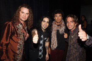 Maná during MTV Video Music Awards Latinoamerica 2002 at Jackie Gleason Theater in Miami, Florida.