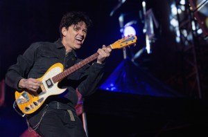 Saul Hernandez of Caifanes performs on stage during the Festival Vive Latino 2015 day 2