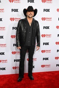 Jason Aldean at the 2026 iHeartRadio Music Awards held at Dolby Theatre on March 26, 2026 in Los Angeles, California.