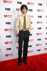 Sombr at the 2026 iHeartRadio Music Awards held at Dolby Theatre on March 26, 2026 in Los Angeles, California.