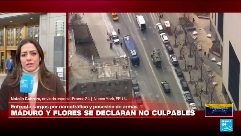 Informe desde Nueva York: Maduro y Flores se declaran inocentes; audiencias se reanudarán marzo