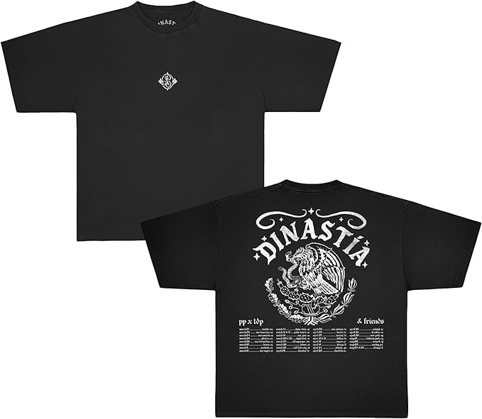 Where to buy Peso Pluma's official Dinastía 2026 tour merch online.