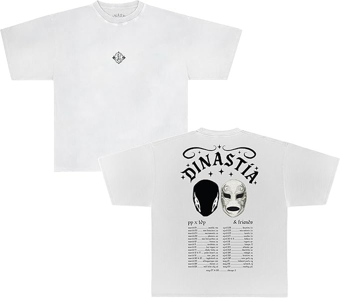 Where to buy Peso Pluma's official Dinastía 2026 tour merch online.