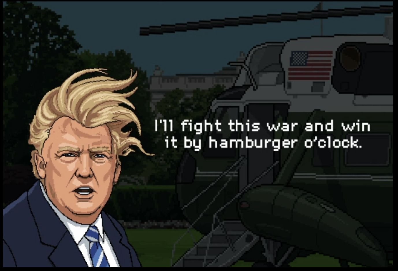 Fotograma de Operation Epic Furious Strait To Hell.