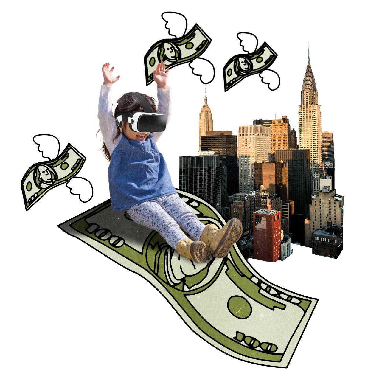 Image may contain City Urban Metropolis Child Person VR Headset and Advertisement