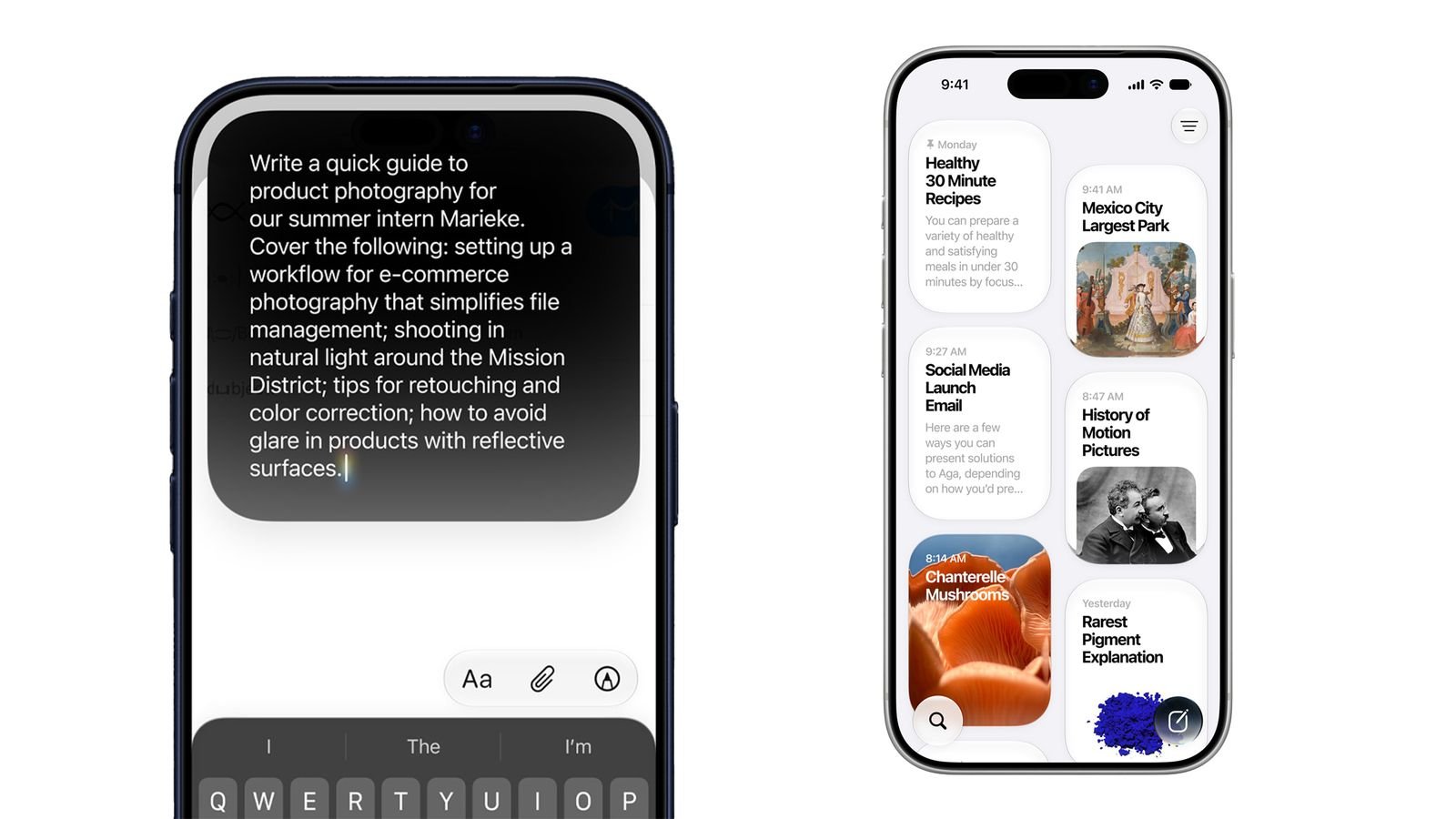 Siri AI.