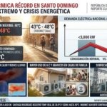 Sensación térmica roza los 48 grados en Santo Domingo y dispara la demanda eléctrica