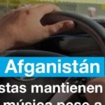 Afganistán: taxistas mantienen viva la música pese a prohibiciones