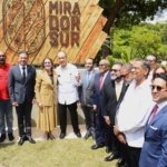 Ayuntamiento del Distrito Nacional devela tarja en honor a Joaquín Balaguer en el Parque Mirador Sur