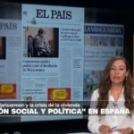 "Conmoción social y política por el desahucio de Maricarmen": 'El País'