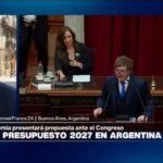 Directo Latam y el debate en el Congreso del presupuesto 2027 en Argentina