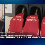 Directo París y las medidas de Lecornu para hacer frente al alza de la gasolina