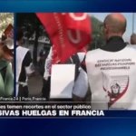 Directo París y las protestas del sector público y el escándalo que envuelve a Jordan Bardella