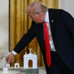 Drones y francotiradores: Trump anuncia un "complejo militar" en el arco del triunfo de Washington