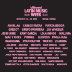Grupo Frontera, Santos Bravos, Mau y Ricky, Anuel AA y más se suman a Latin Music Week 2026: Programa completo aquí