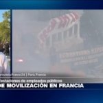 Informe desde París: más de 200 manifestaciones de empleados públicos, pide aumento de sueldo