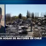 Informe desde Santiago: al menos 16 adultos mayores muertos tras incendio en centro geriátrico