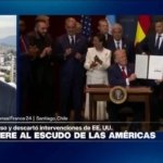 Informe desde Santiago: Chile confirma su adhesión al Escudo de las Américas de Trump