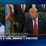 Informe desde Washington: Trump prohíbe acceso a CNN, MSNOW y Politico a la Casa Blanca