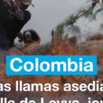 Las llamas asedian Villa de Leyva, joya turística de Colombia