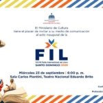 Ministerio de Cultura inaugura este miércoles la XXVIII Feria Internacional del Libro Santo Domingo 2026