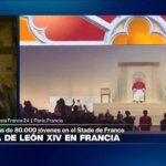 Papa León XIV cierra su primer día con un encuentro con más de 80.000 jóvenes en el Stade de France