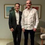 Presidente Abinader recibe en visita de cortesía al presidente de Google Cloud para América Latina