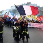 Trabajadores públicos franceses se movilizan para exigir aumentos de salarios
