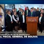 Bolivia: fiscal general Roger Mariaca es detenido tras señalamientos de vínculos con el narco