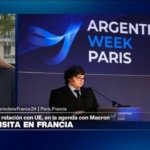 Informe desde París: la agenda de Milei en la Argentina Week en Francia