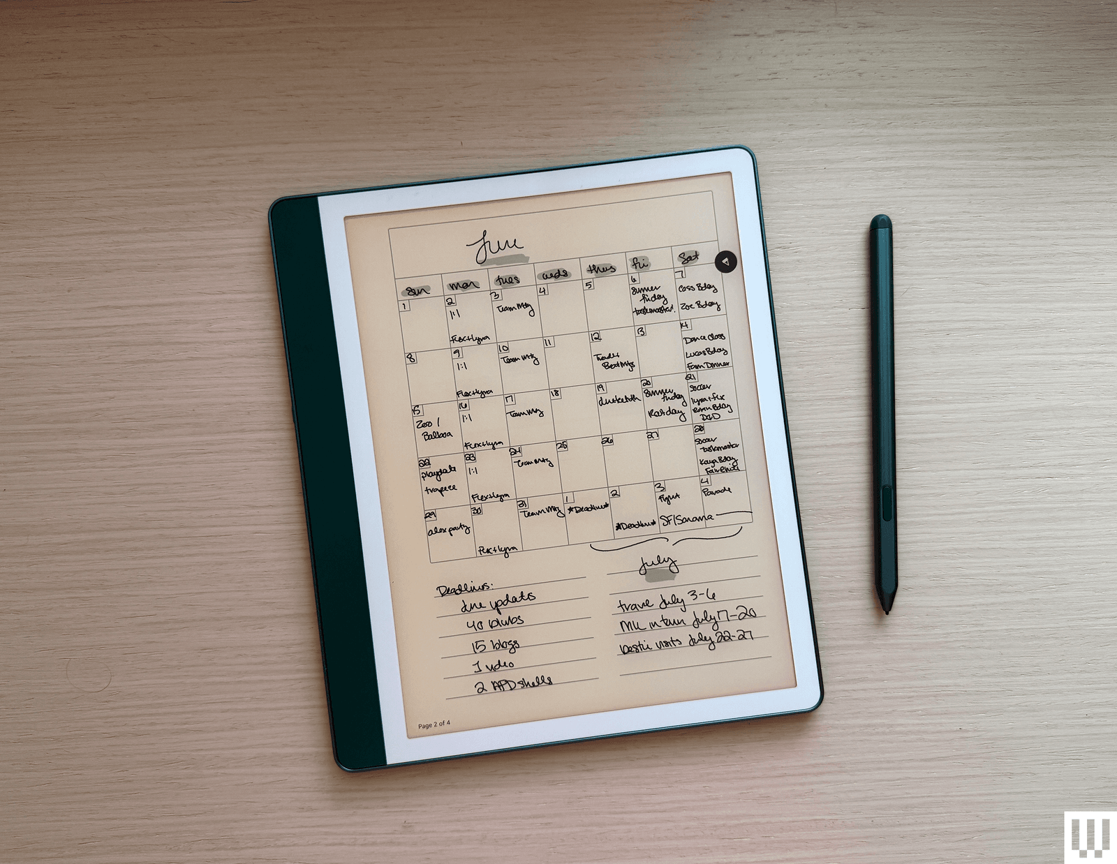Kindle Scribe.
